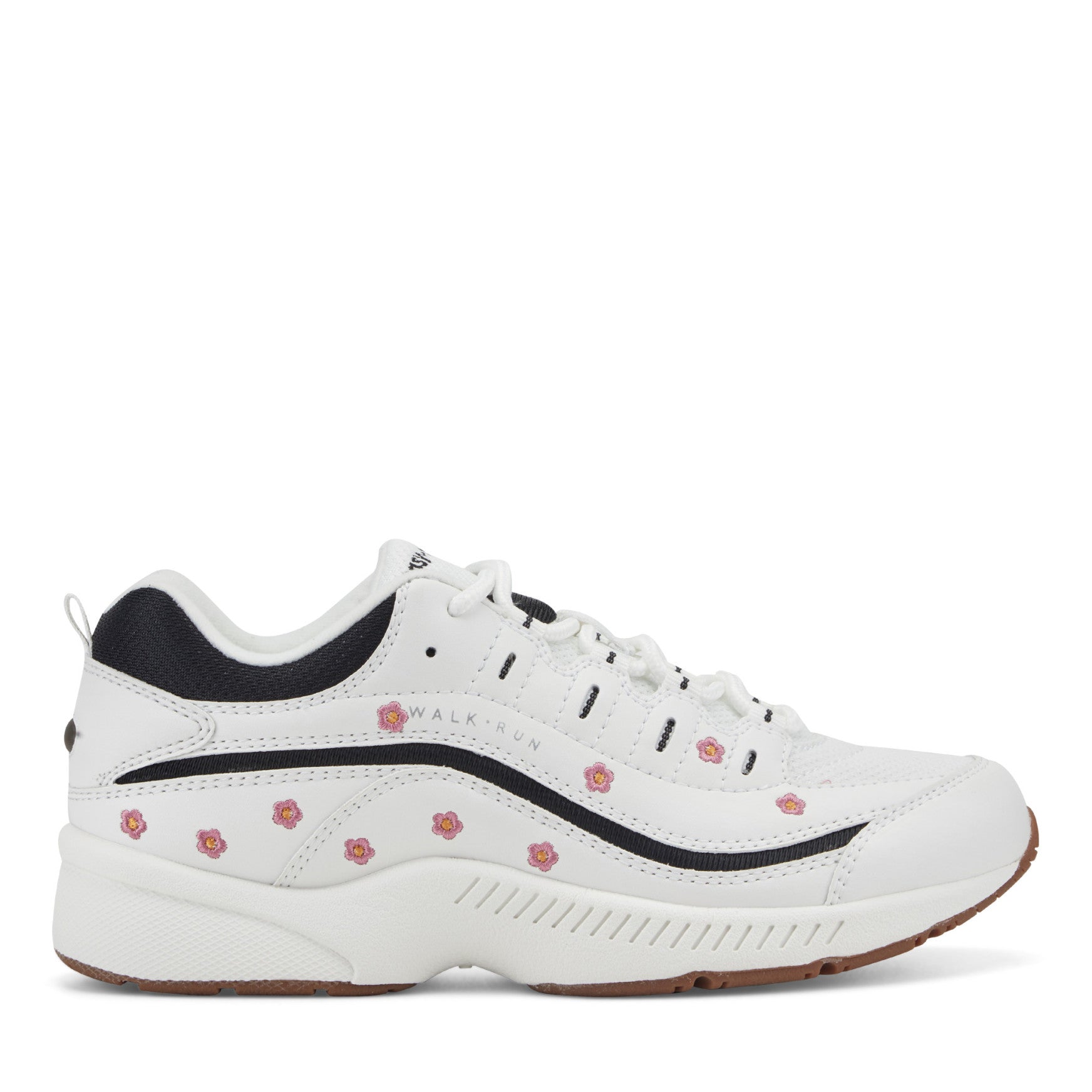 Women's Romy Walking Shoes - White/Pink Floral | Easy Spirit