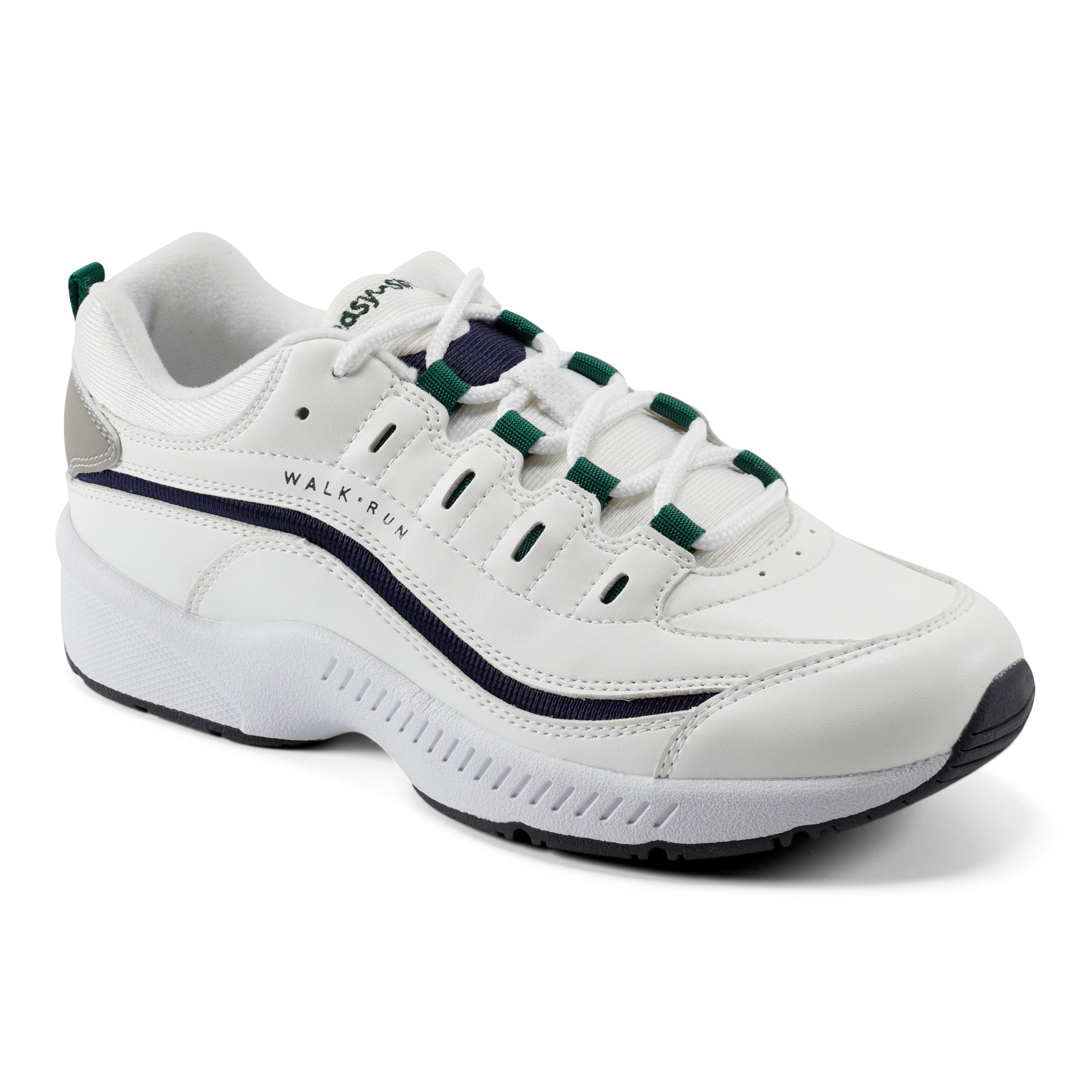 Women's Romy Leather Walking Shoes White Easy Spirit