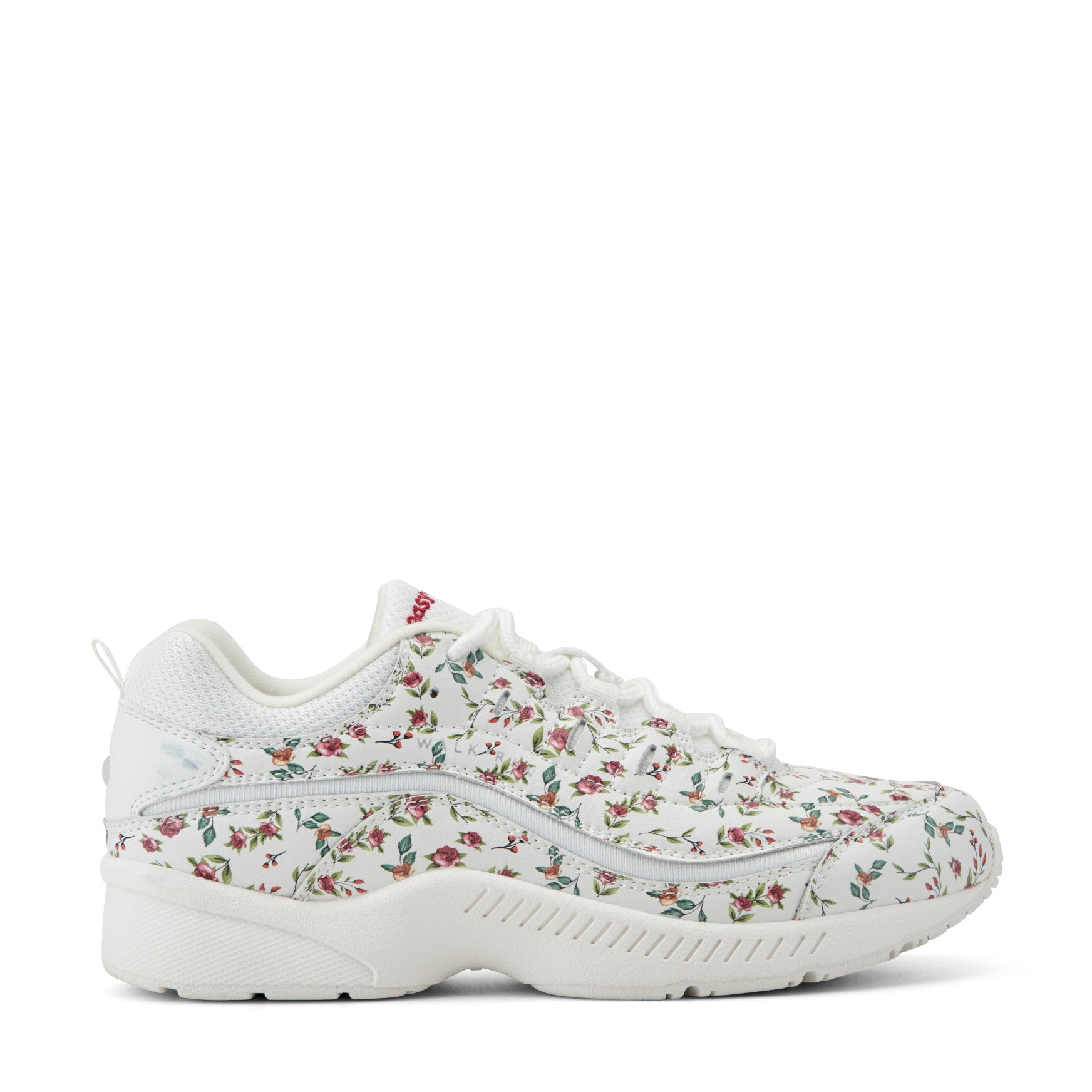 Women's Romy Walking Shoes - White/Pink Floral | Easy Spirit
