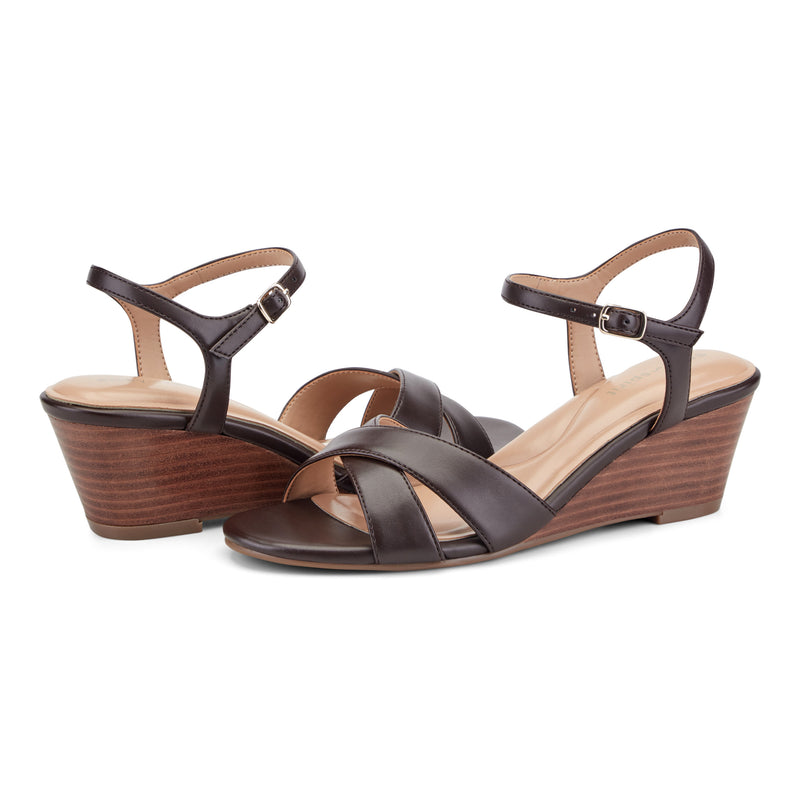 Noya Dress Wedge Sandals