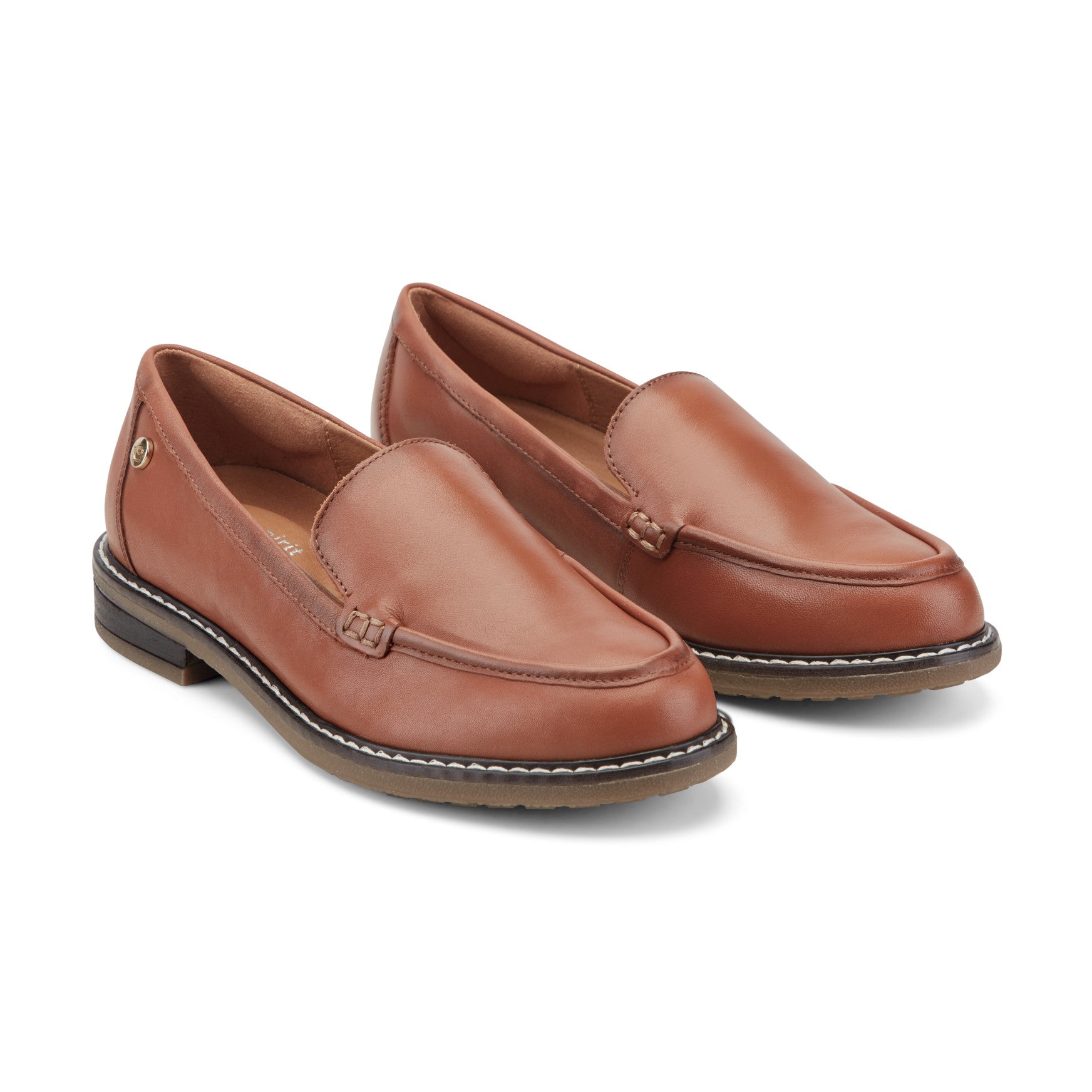 Women's Jaylin Casual Loafers - Medium Brown Leather | Easy Spirit