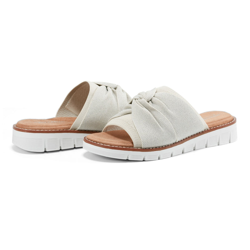 Josy Knotted Slide Sandals