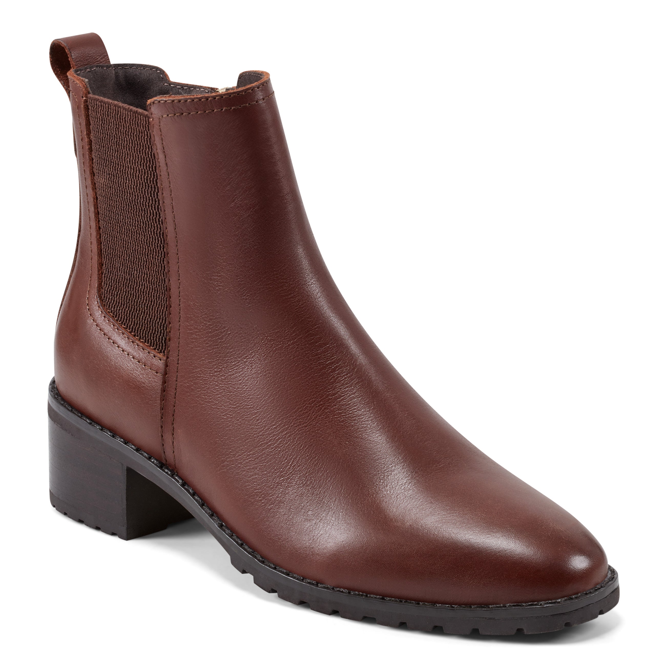 Fedra Block Heel Dress Booties