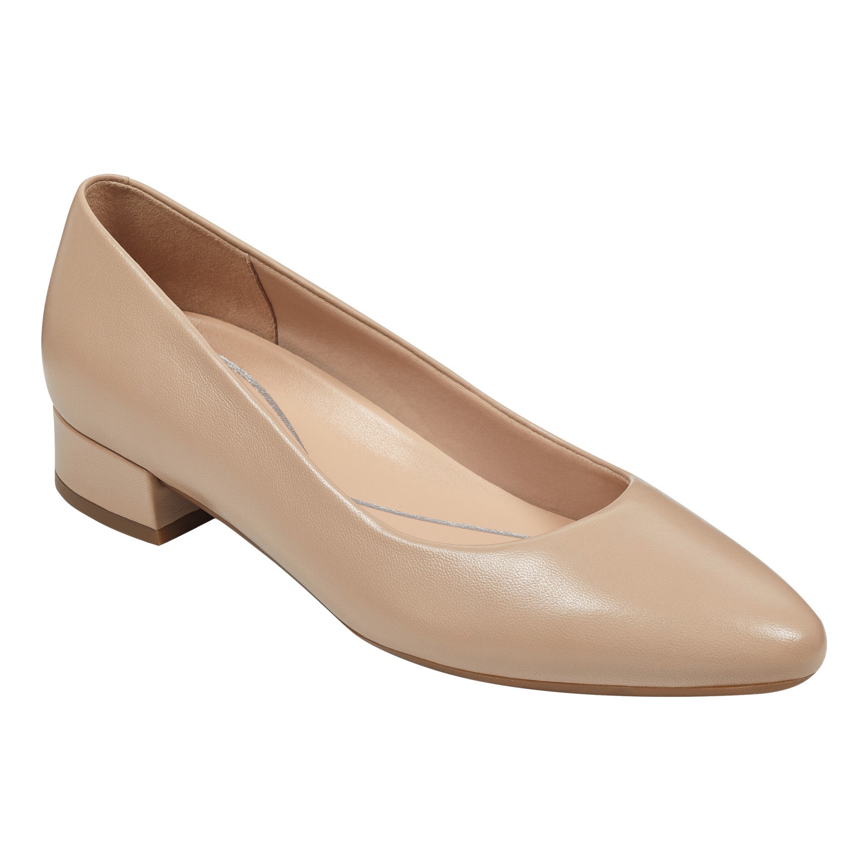 Women's Caldise Leather Low Heel Dress Shoes - Lite Latte Leather | Easy Spirit Women's Caldise Leather Low Heel Dress Shoes - Lite Latte Leather | Easy Spirit