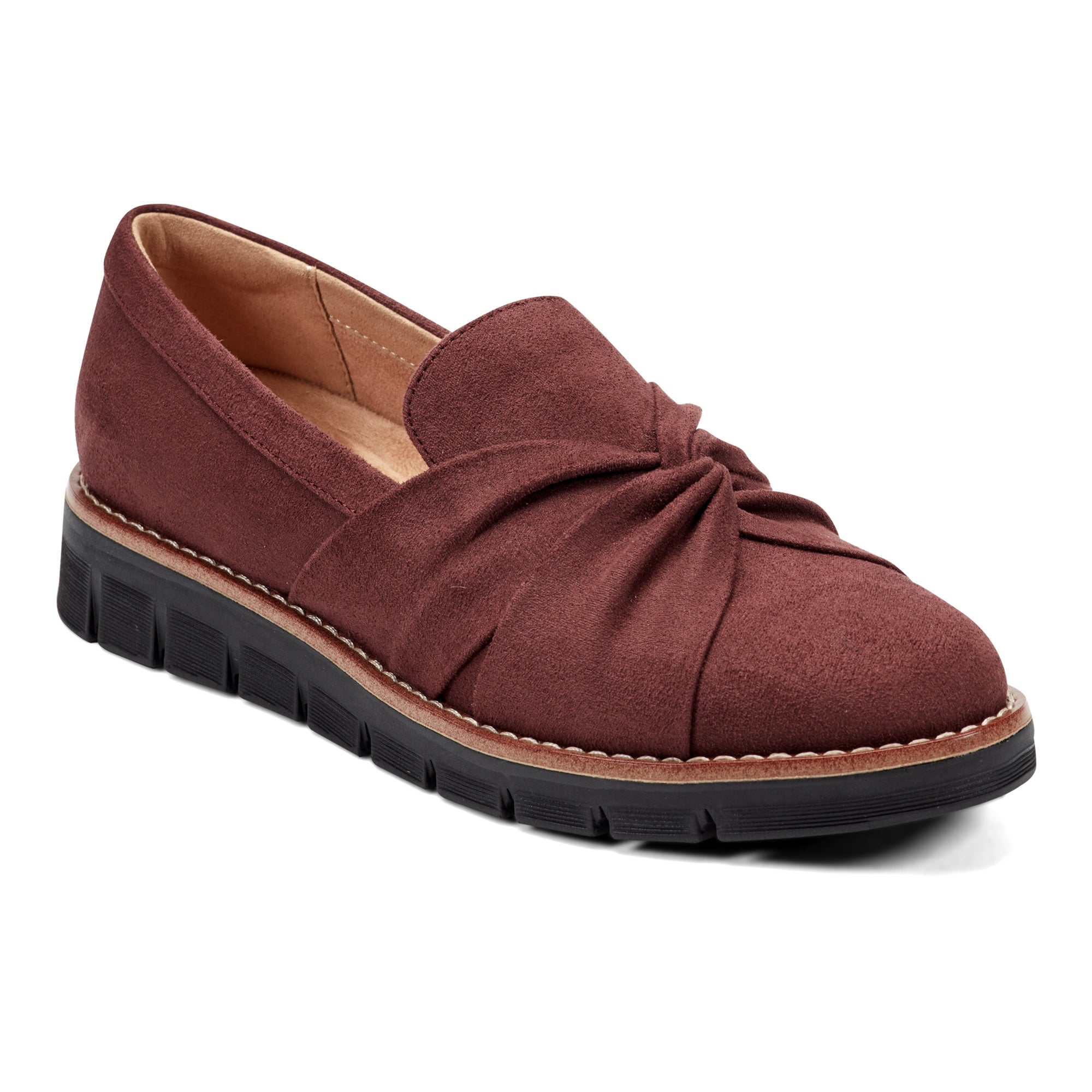 Vitalia Knotted Slip On Loafers