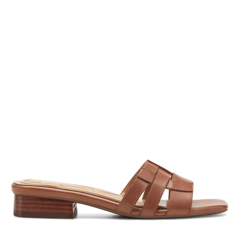 Easy Spirit - Women's - Galanti Leather Dress Sandals - Brown (Size 7.5) , Medium Width Easy Spirit - Women's - Galanti Leather Dress Sandals - Brown (Size 7.5) , Medium Width