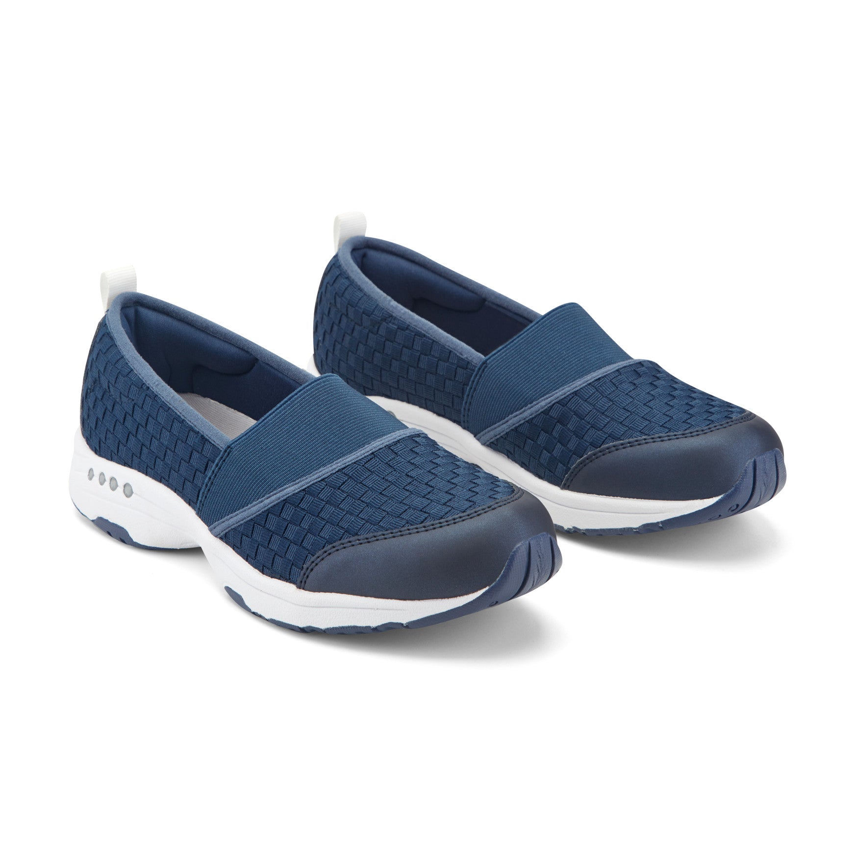 Women's Twist Slip On Sneakers - Navy Woven | Easy Spirit