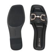 Vana Horsebit Slip On Sandals