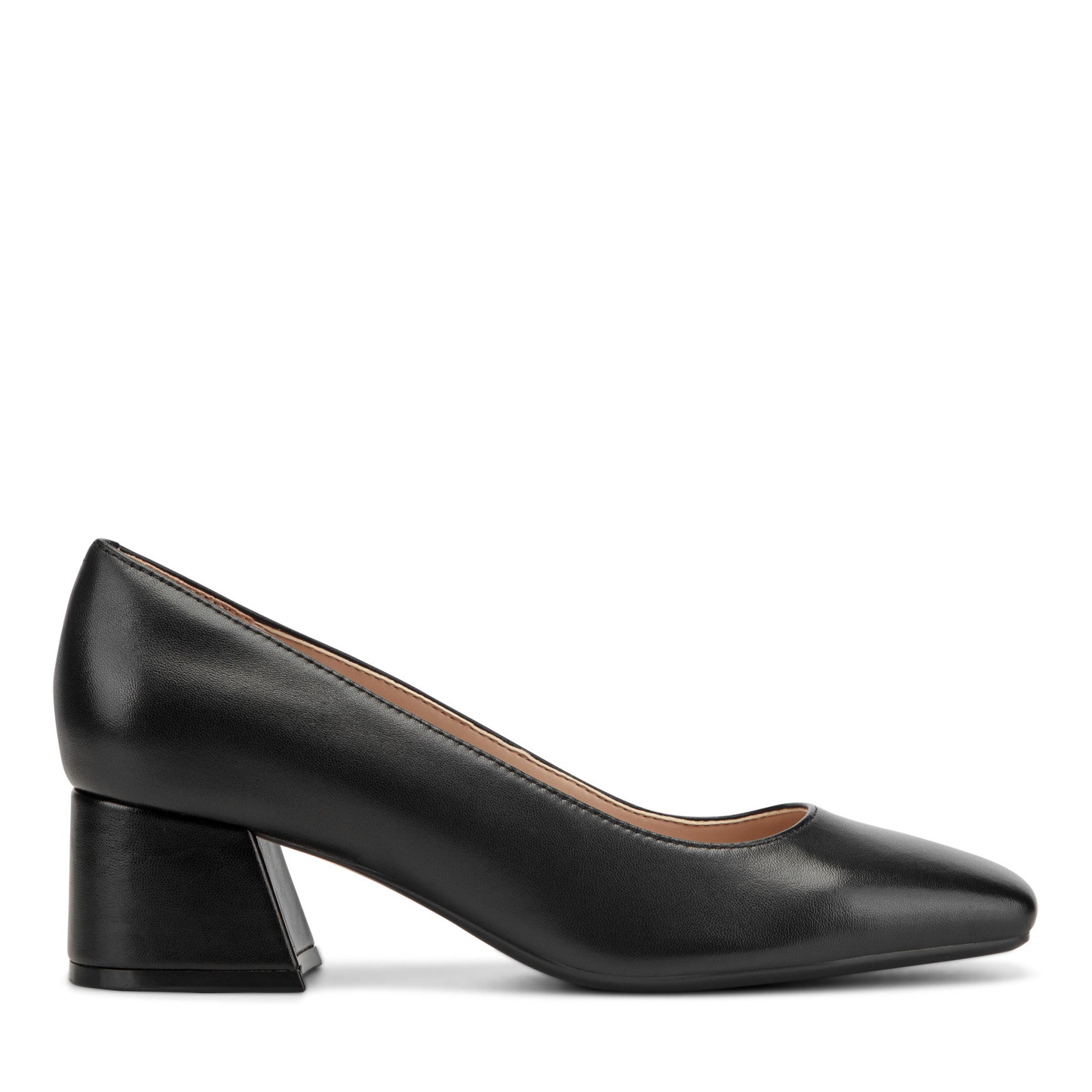 Easy Spirit Women's Marelyn eFlex Square Toe Block Heel Pumps