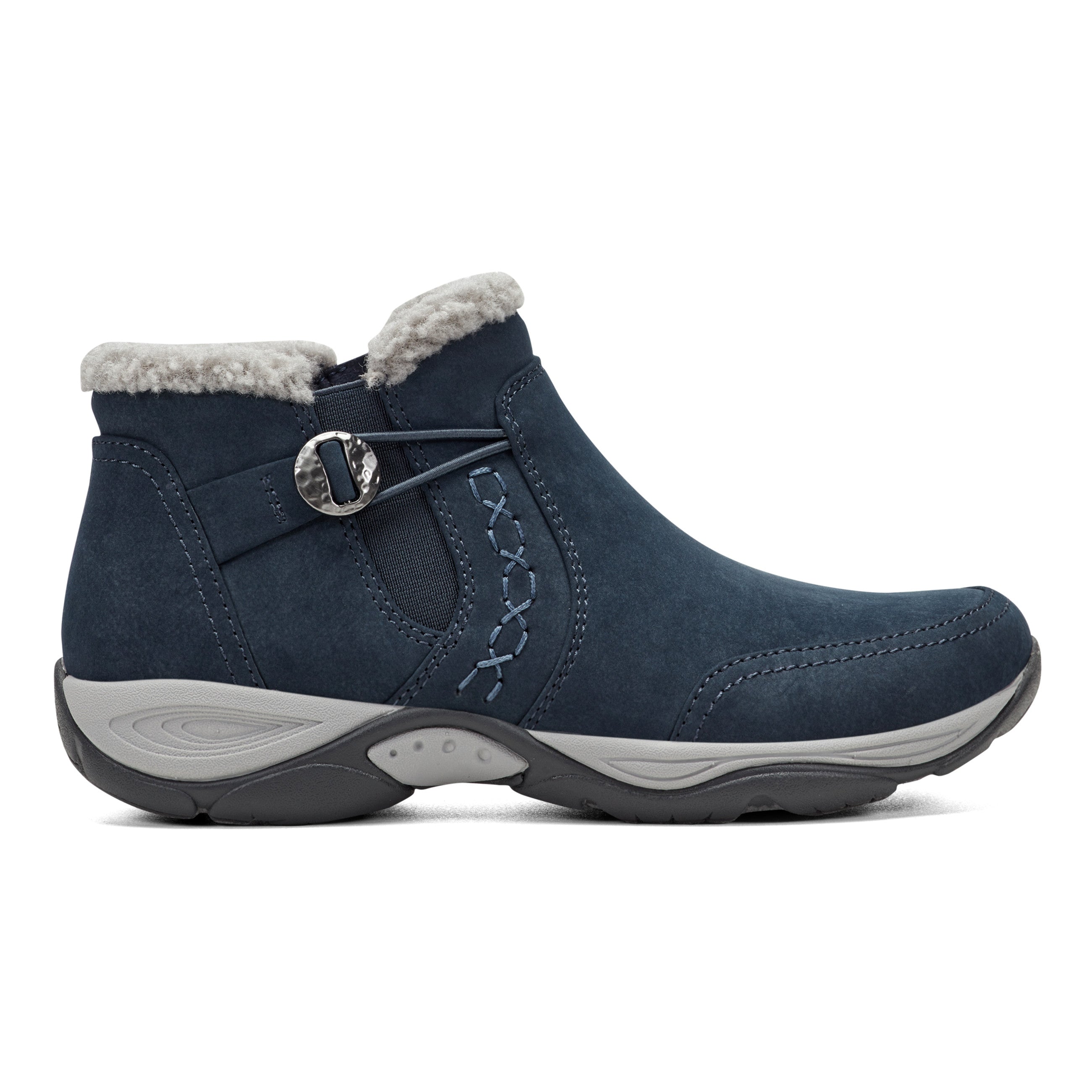 Women's Erique Cold Weather Booties Blue Easy Spirit