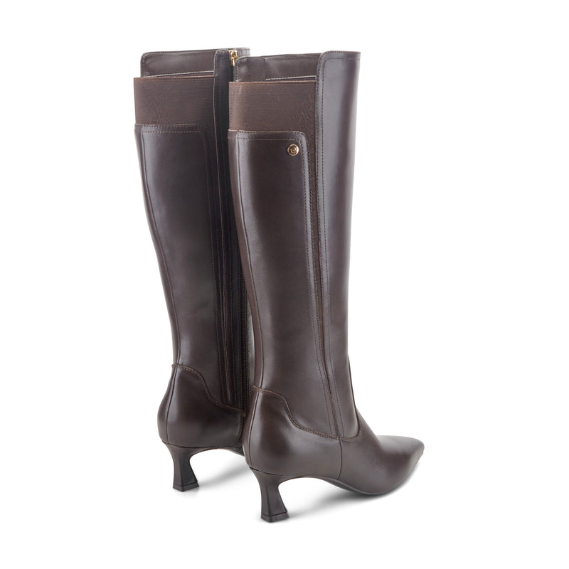 Makenna Kitten Heel Boots
