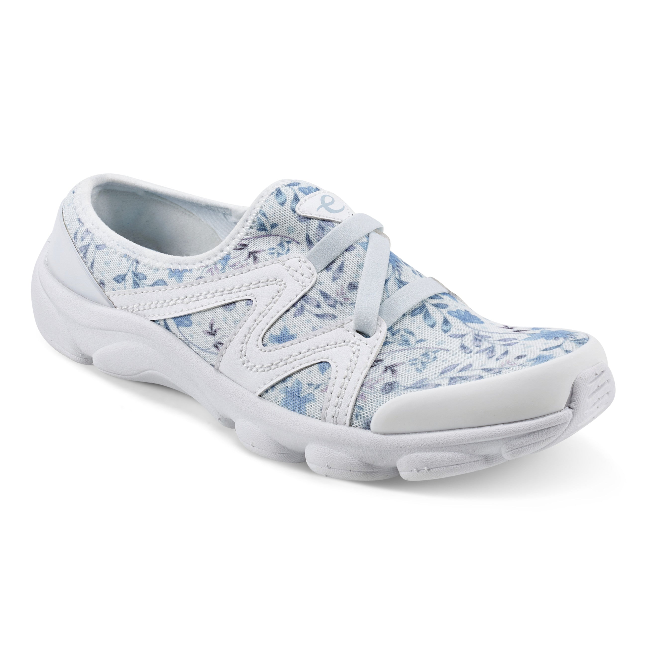 easy spirit Riptide Clogs White/Blue Floral Hot Sale Shoes