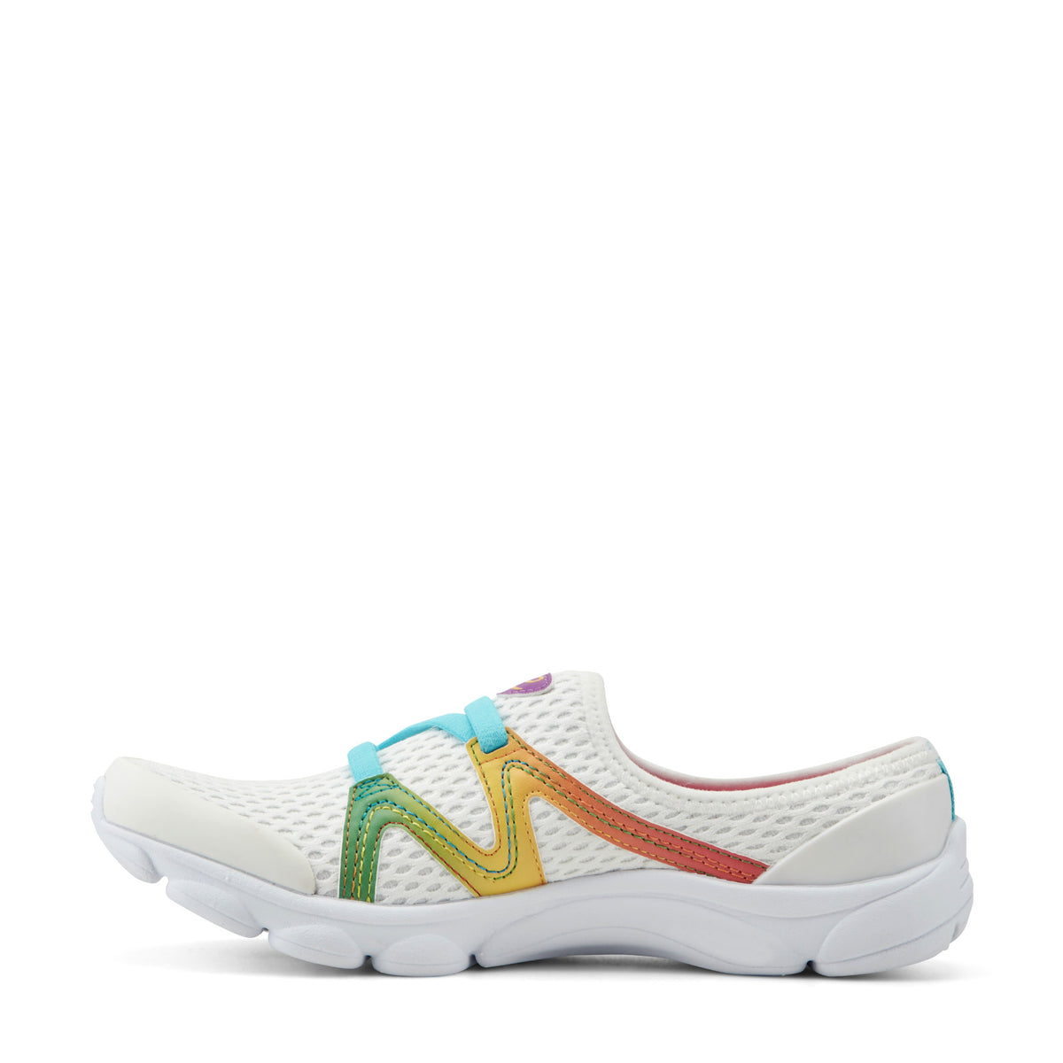Women's Riptide Clogs - White/Rainbow | Easy Spirit