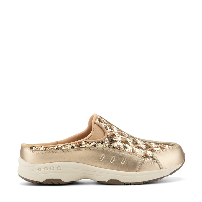 Easy Spirit - Women's - Traveltime Clogs - Gold Sequin (Size 11) , Wide Width Easy Spirit - Women's - Traveltime Clogs - Gold Sequin (Size 11) , Wide Width