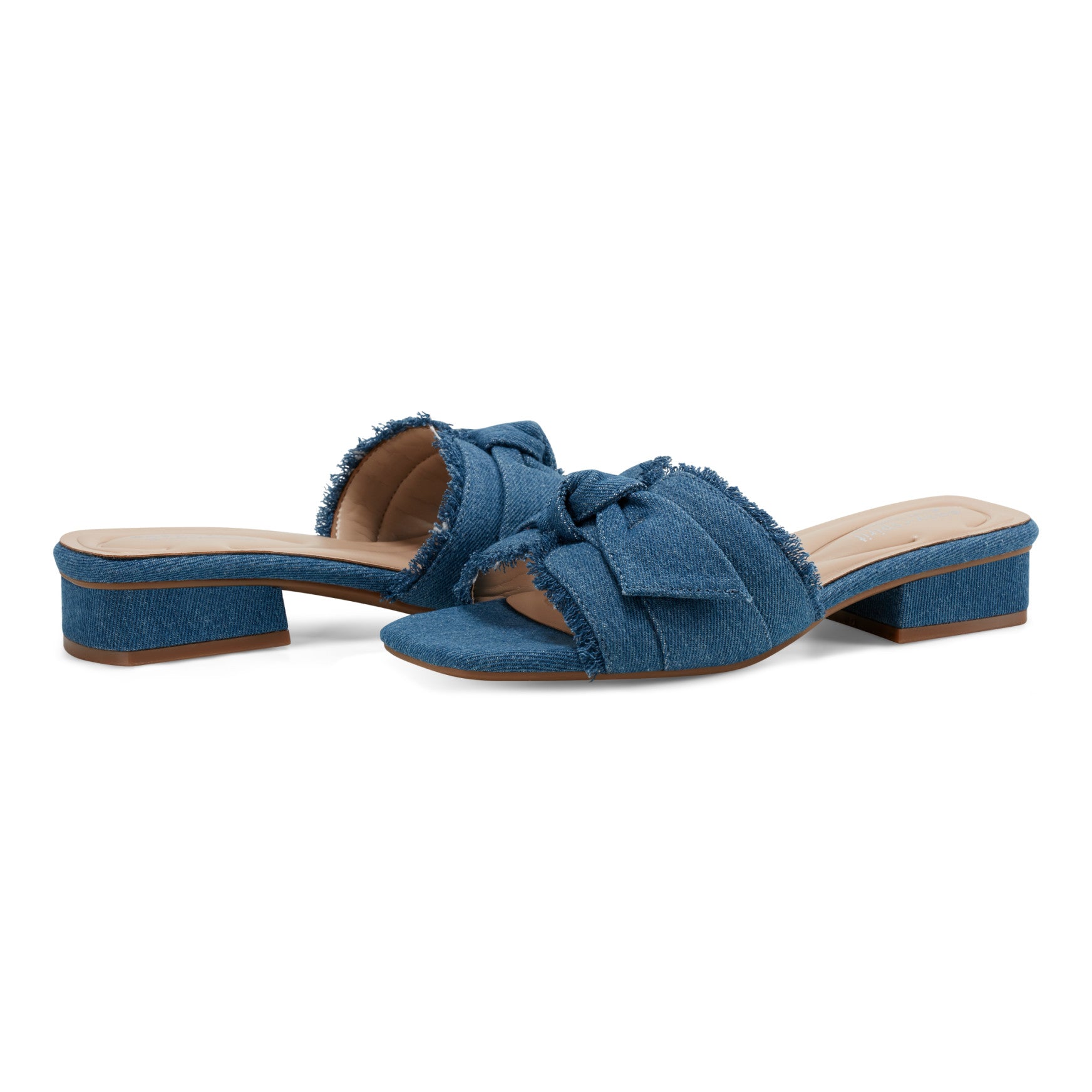 Girly Bow Slide Sandals