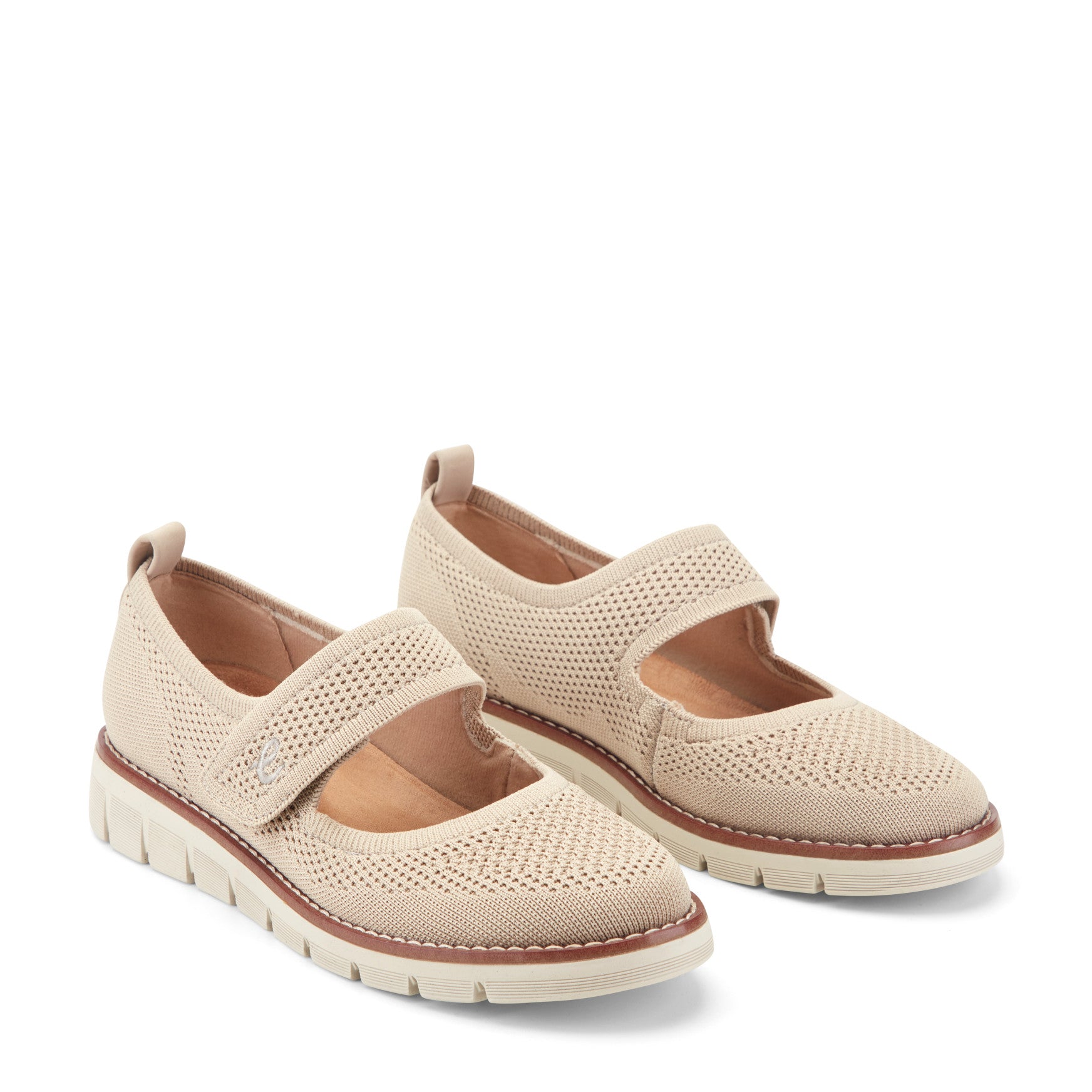 Venna Casual Mary Jane Flats