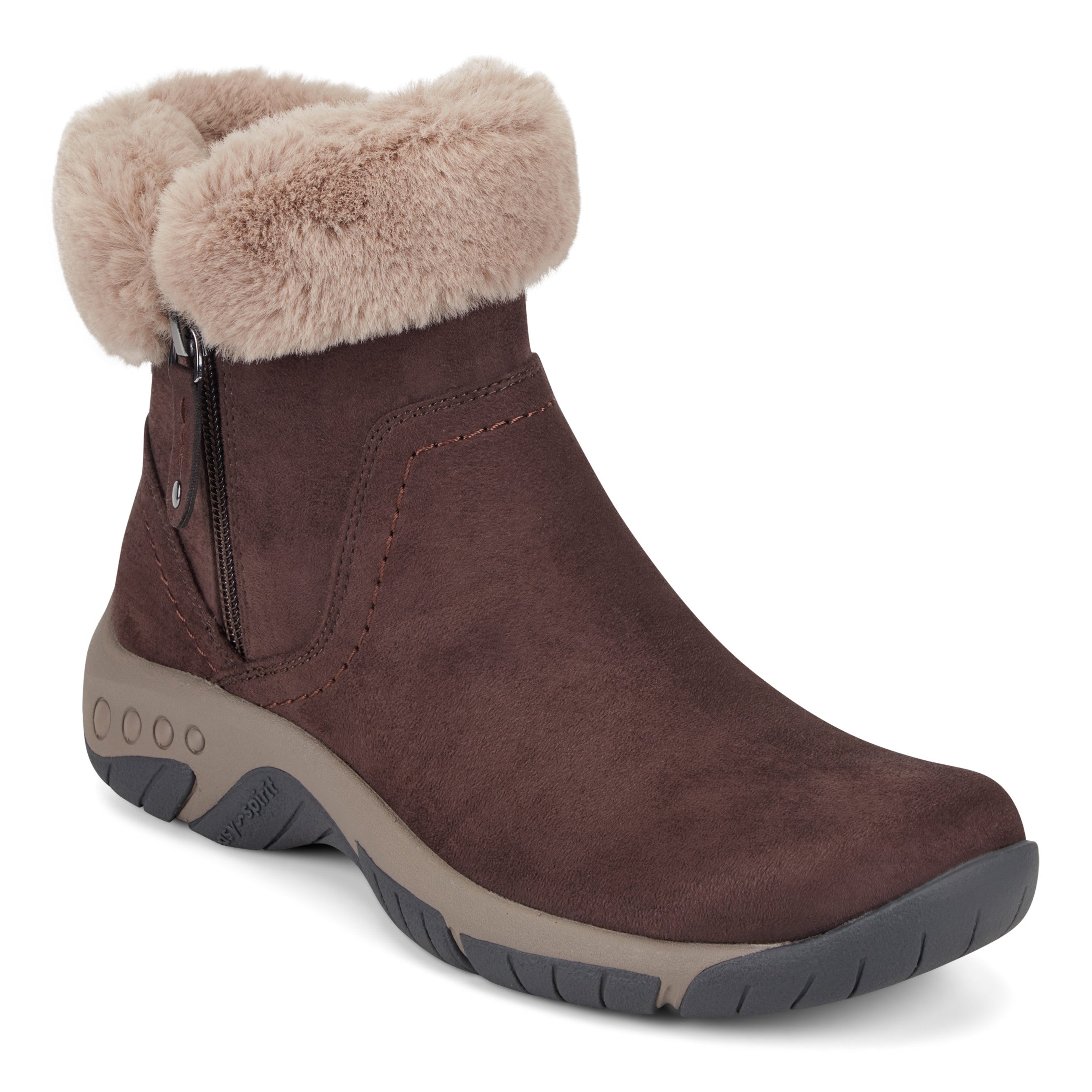Wisteria Suede Cold Weather Booties