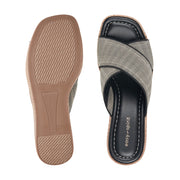 Fawn Slip On Wedge Sandals