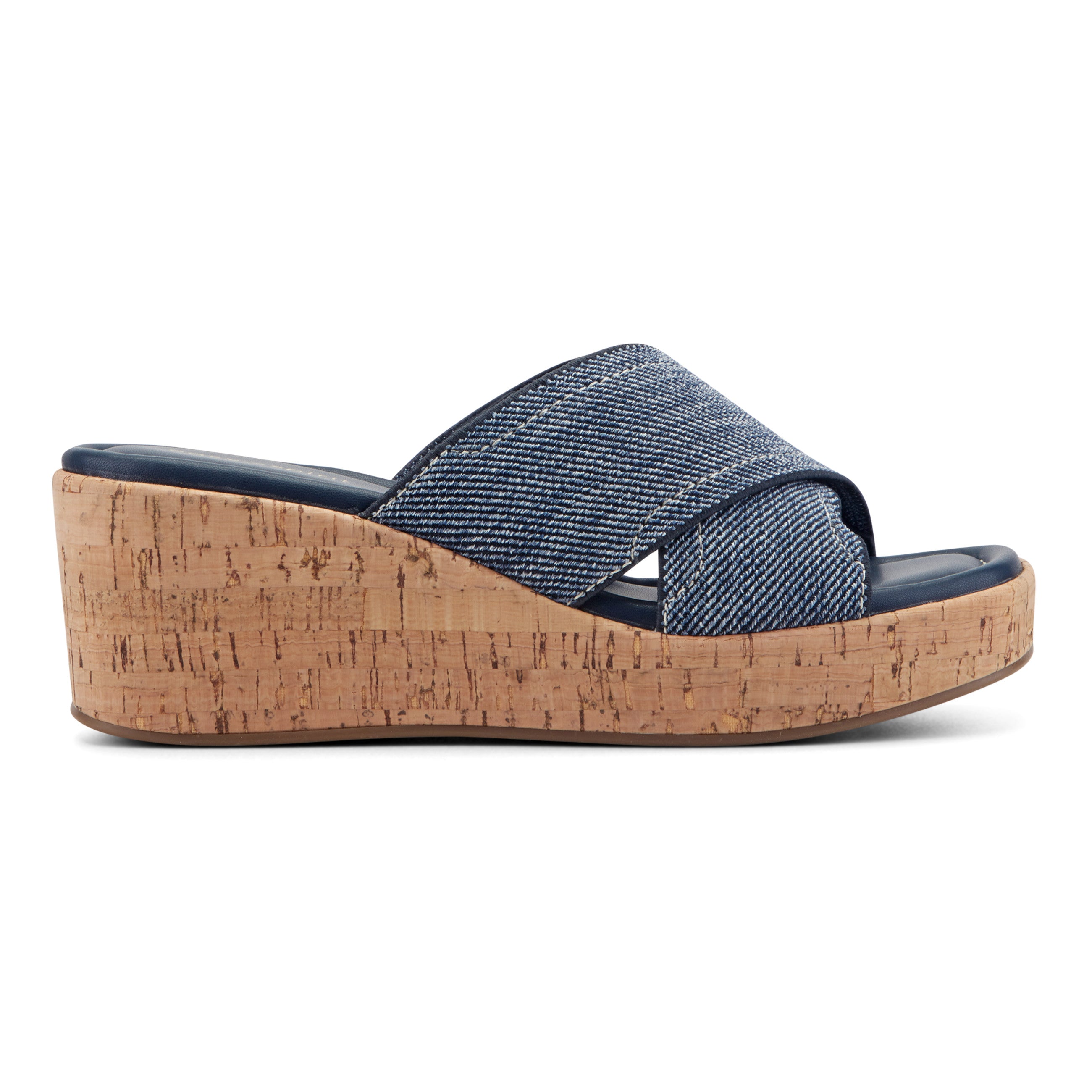 Fawn Slip On Wedge Sandals