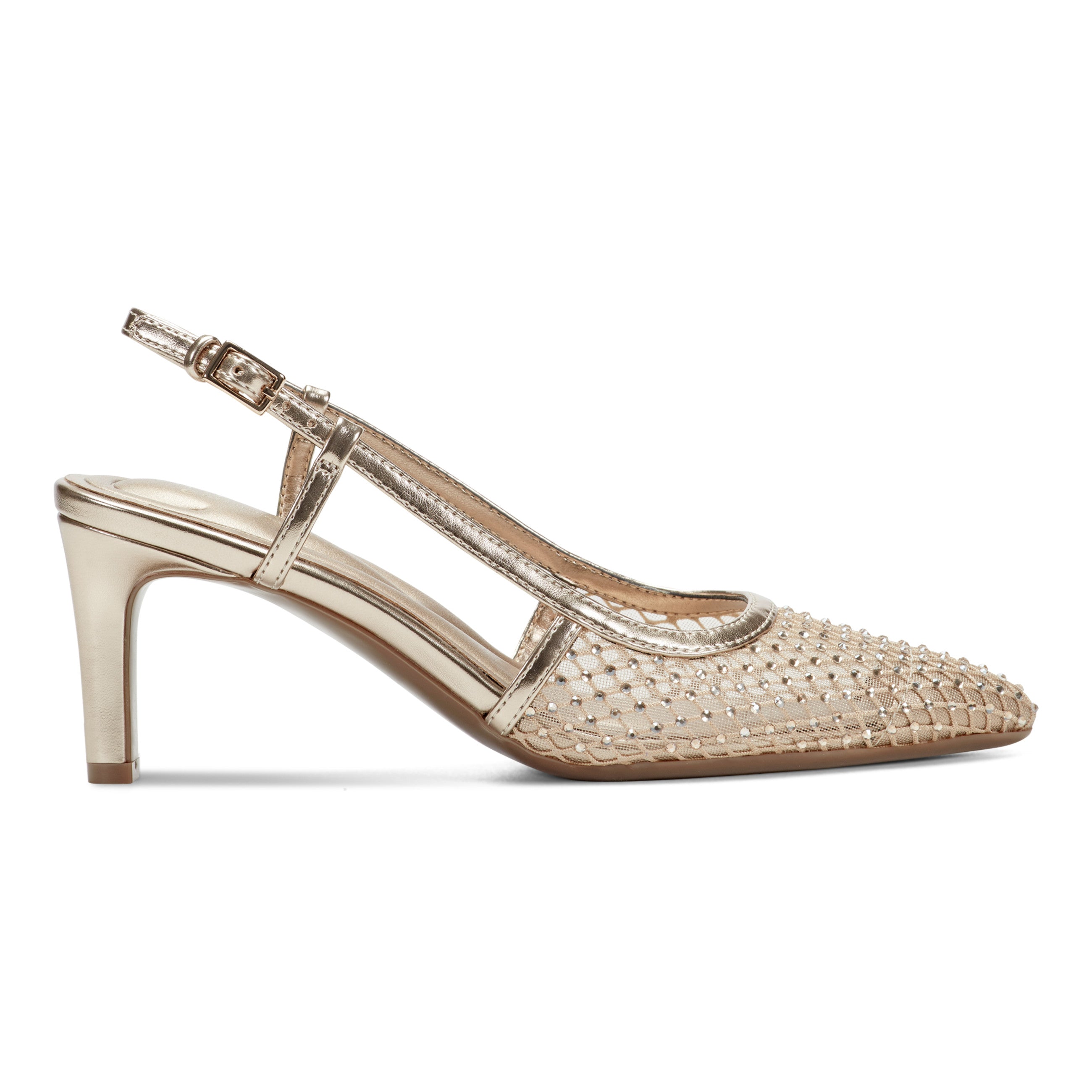 Women's Ravin Slingback Pumps - Gold | Easy Spirit
