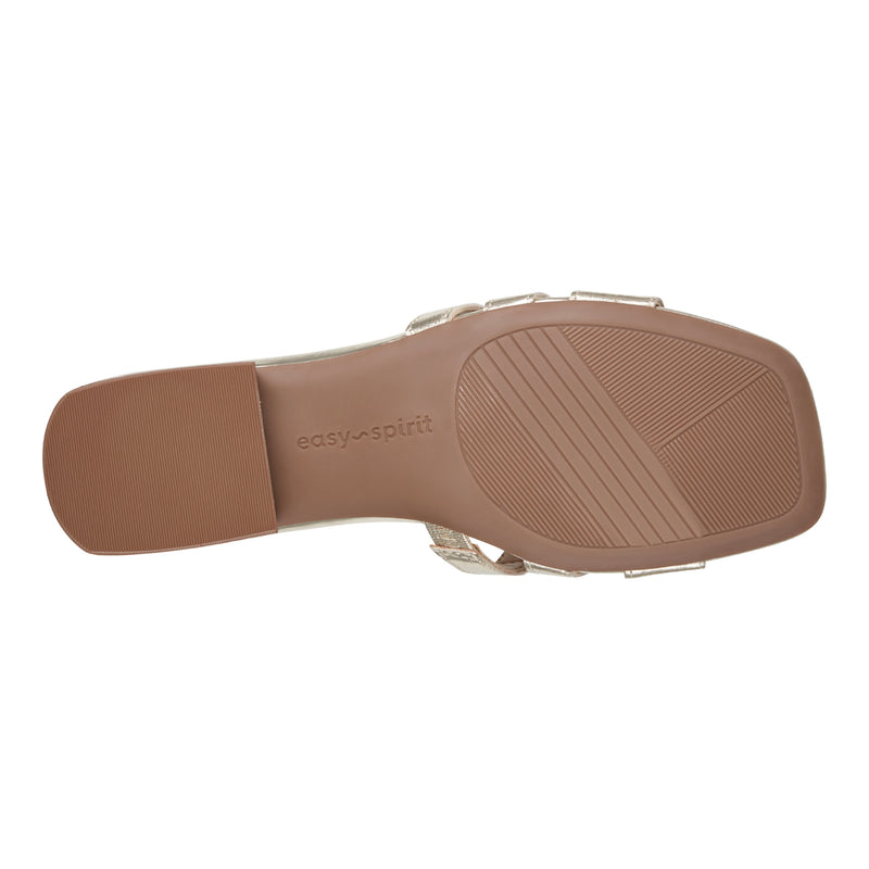 Easy Spirit - Women's - Galanti Leather Dress Sandals - Gold (Size 7) , Medium Width Easy Spirit - Women's - Galanti Leather Dress Sandals - Gold (Size 7) , Medium Width