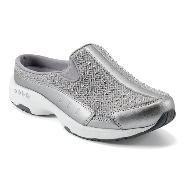 (取寄) イージースピリット レディース  Easy Spirit women Travelsparkle Grey/Silver 55730e21077262a7b57febbadb26d2