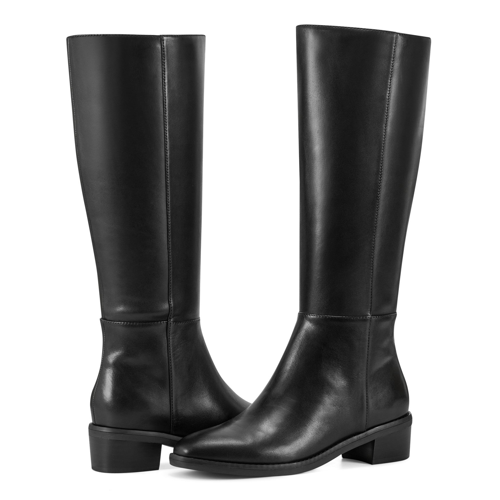 womens black low heel dress boots Easy Spirit Loretta 9.5 Women's Black