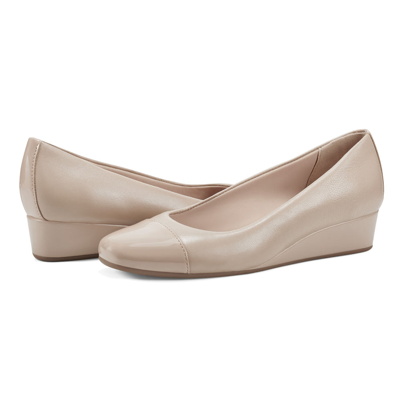 Women's Gracey Wedge Heels - Nude | Easy Spirit Women's Gracey Wedge Heels - Nude | Easy Spirit