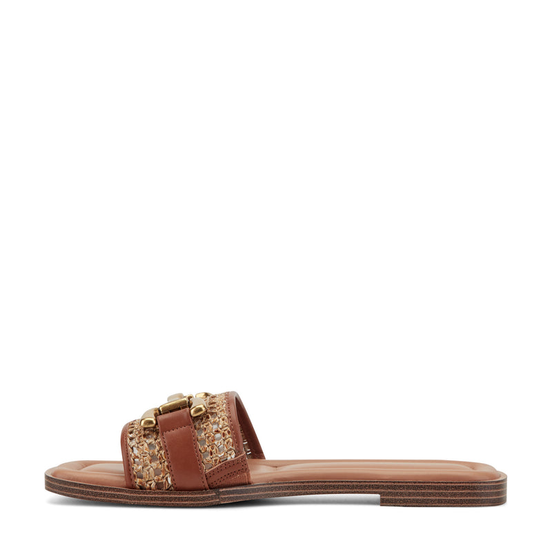 Vana Horsebit Slip On Sandals