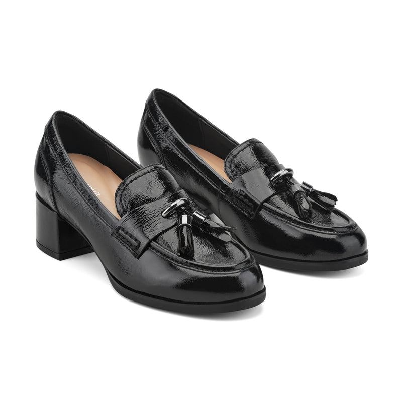 Irelyn Tassel Block Heel Loafers
