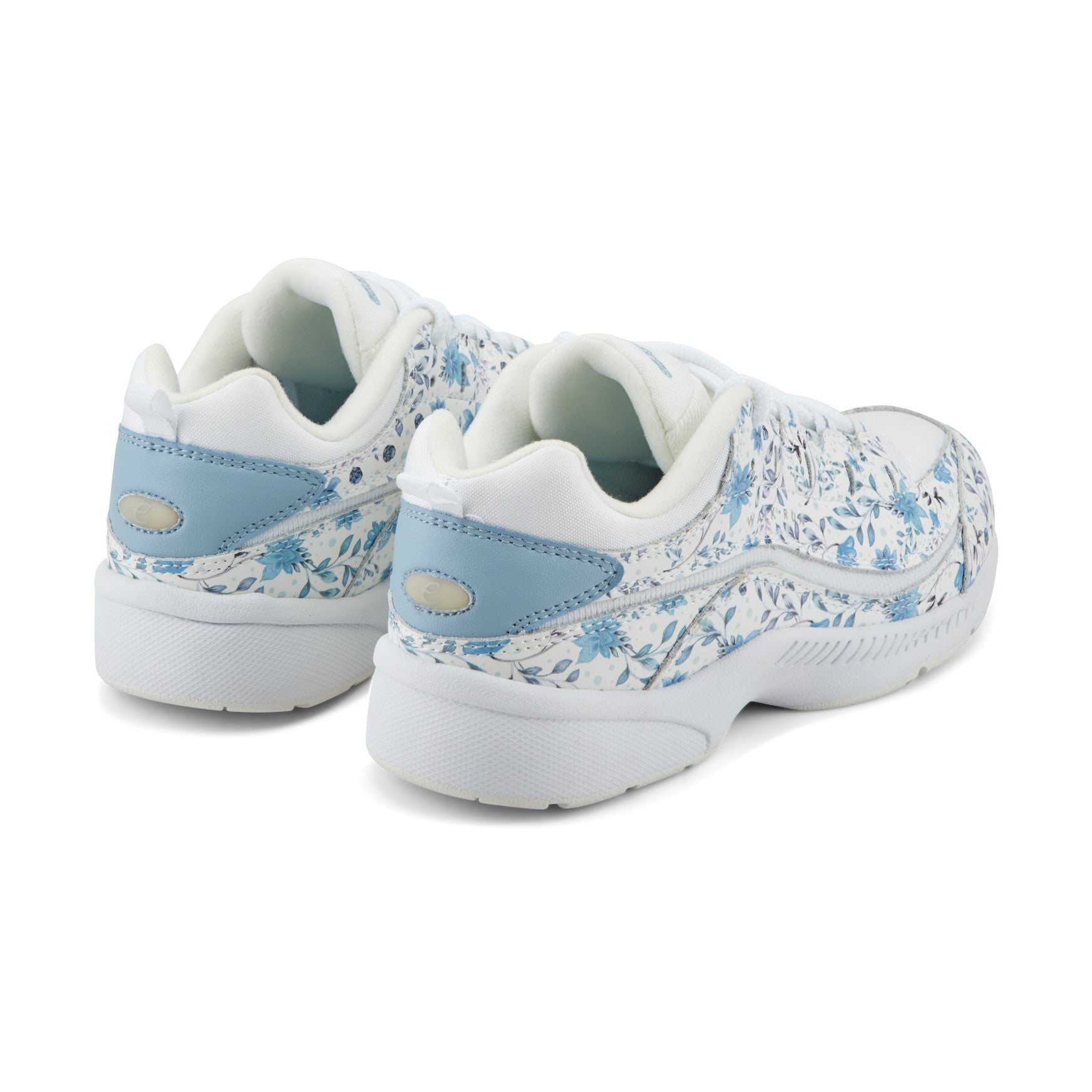 Women's Romy Walking Shoes - White/Blue Floral | Easy Spirit