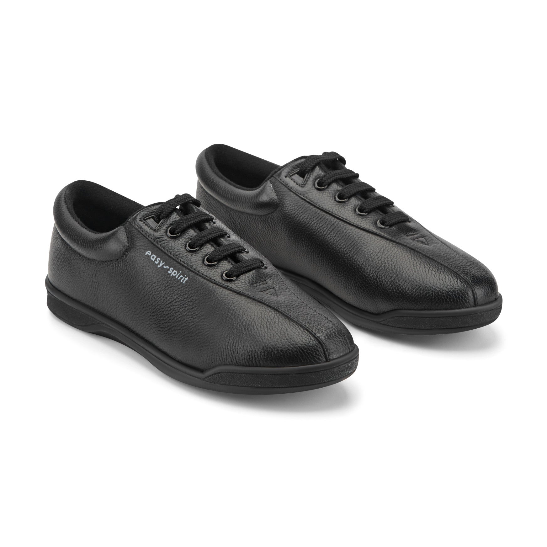 Women's AP1 Leather Walking Shoes - Black Leather Women's AP1 Leather Walking Shoes - Black Leather