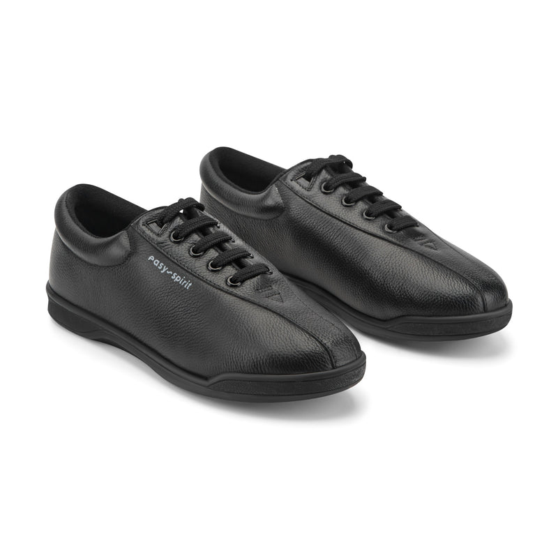 walking dress shoes women's Women's AP1 Leather Walking Shoes - Black Leather
