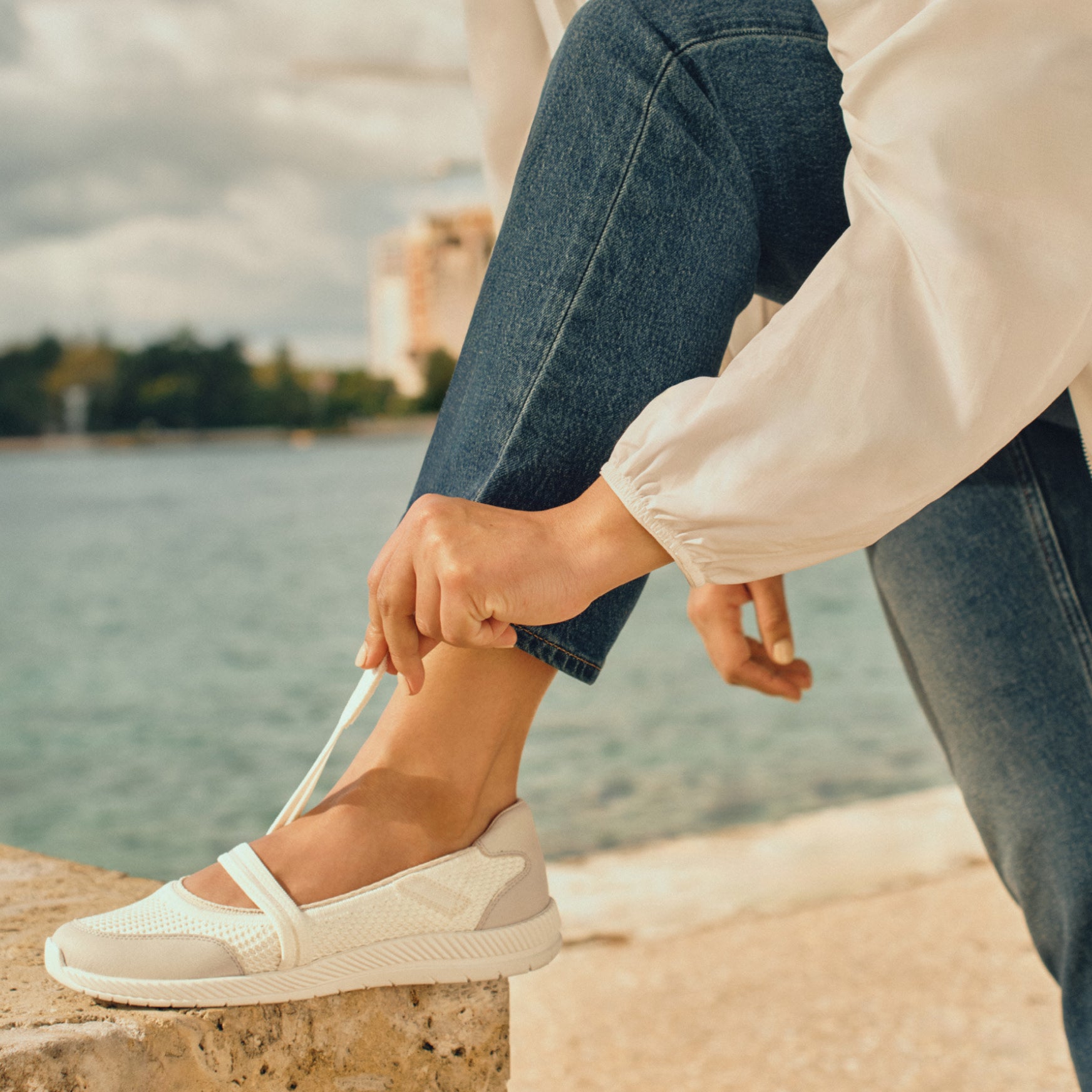 Gwynn Mary Jane Walking Shoes