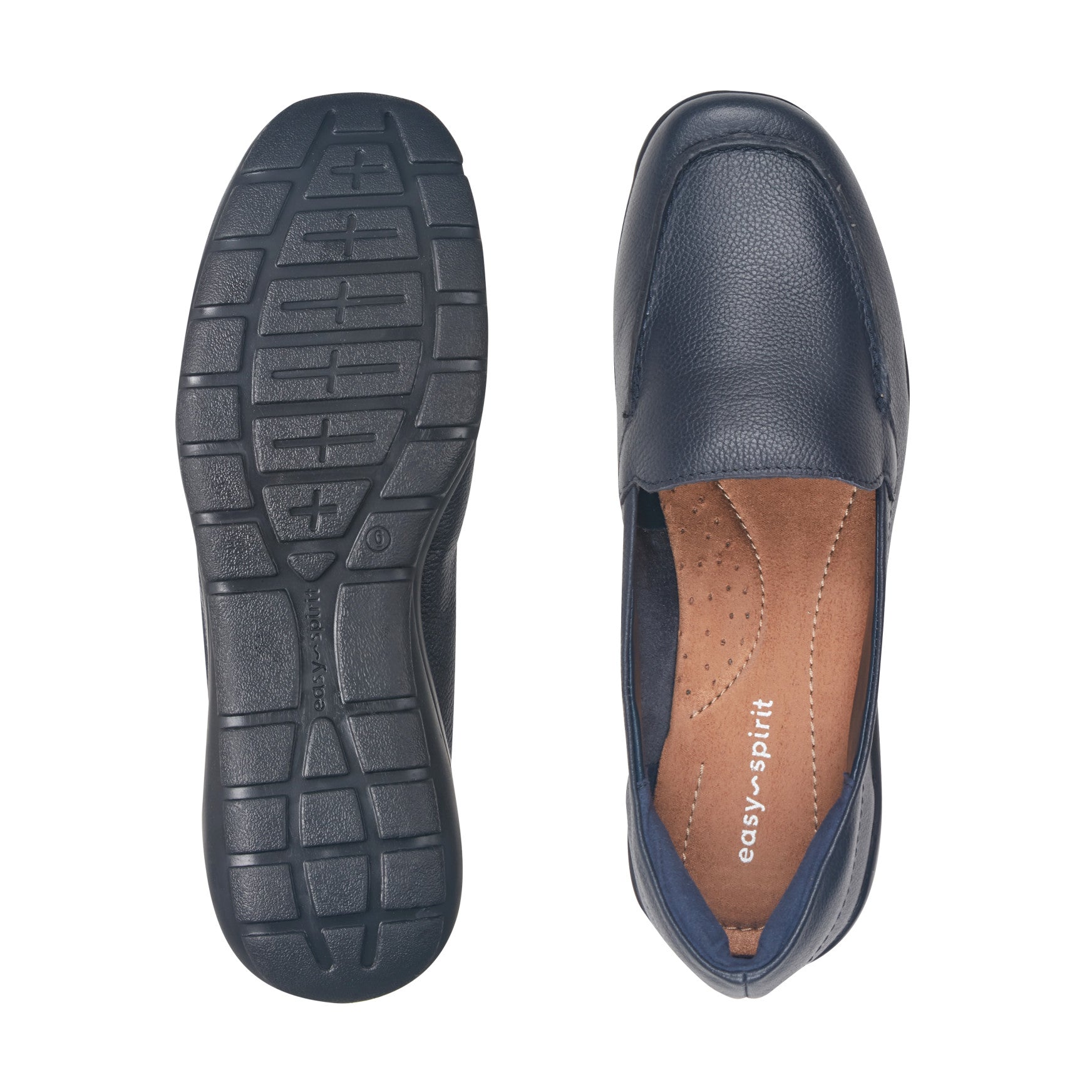 Women's Abide Leather Casual Flats - Bright Navy Leather | Easy Spirit