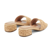 Rosario Raffia Dress Sandals