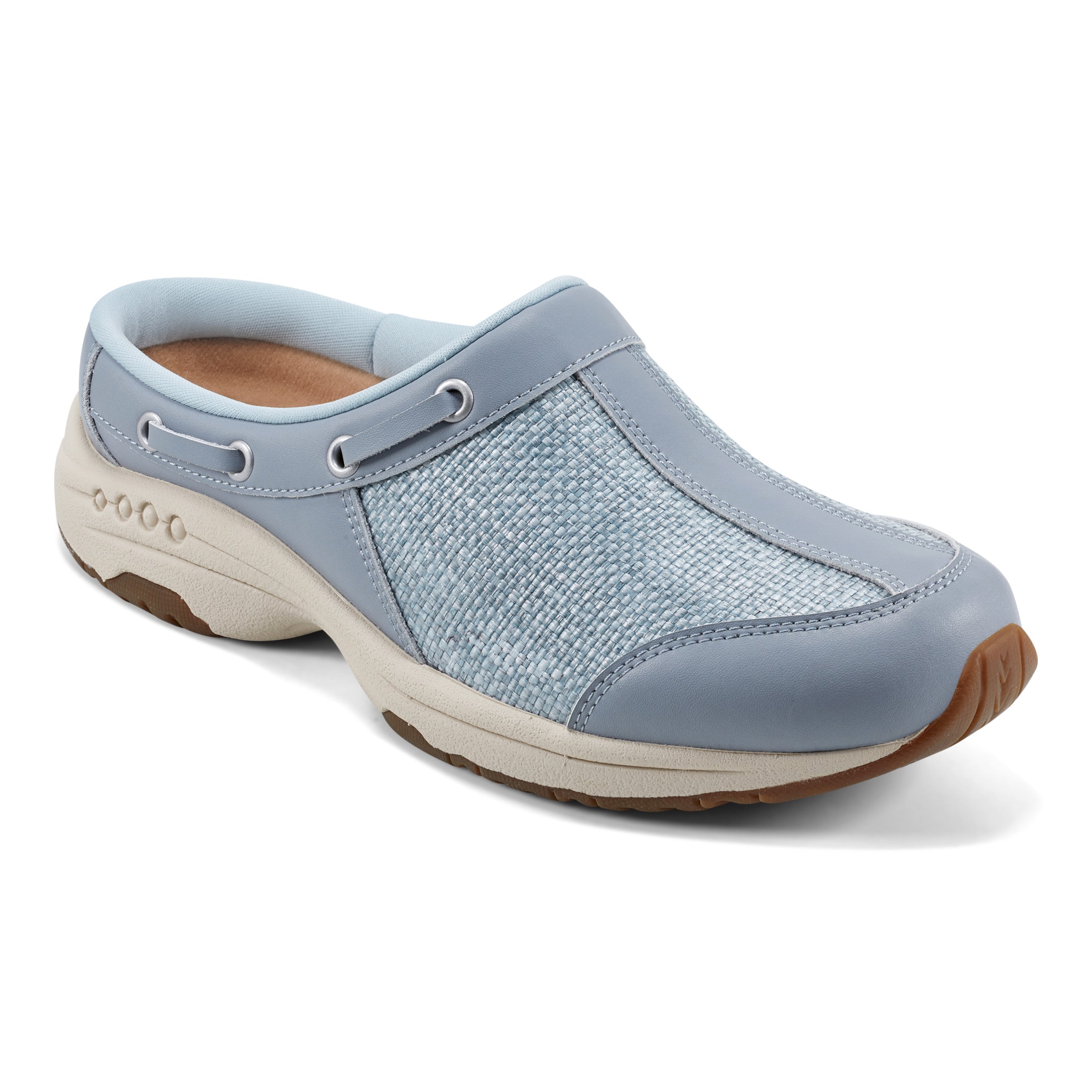 Easy Spirit Women's Travelport Mule, Natural, WW US Easy Spirit