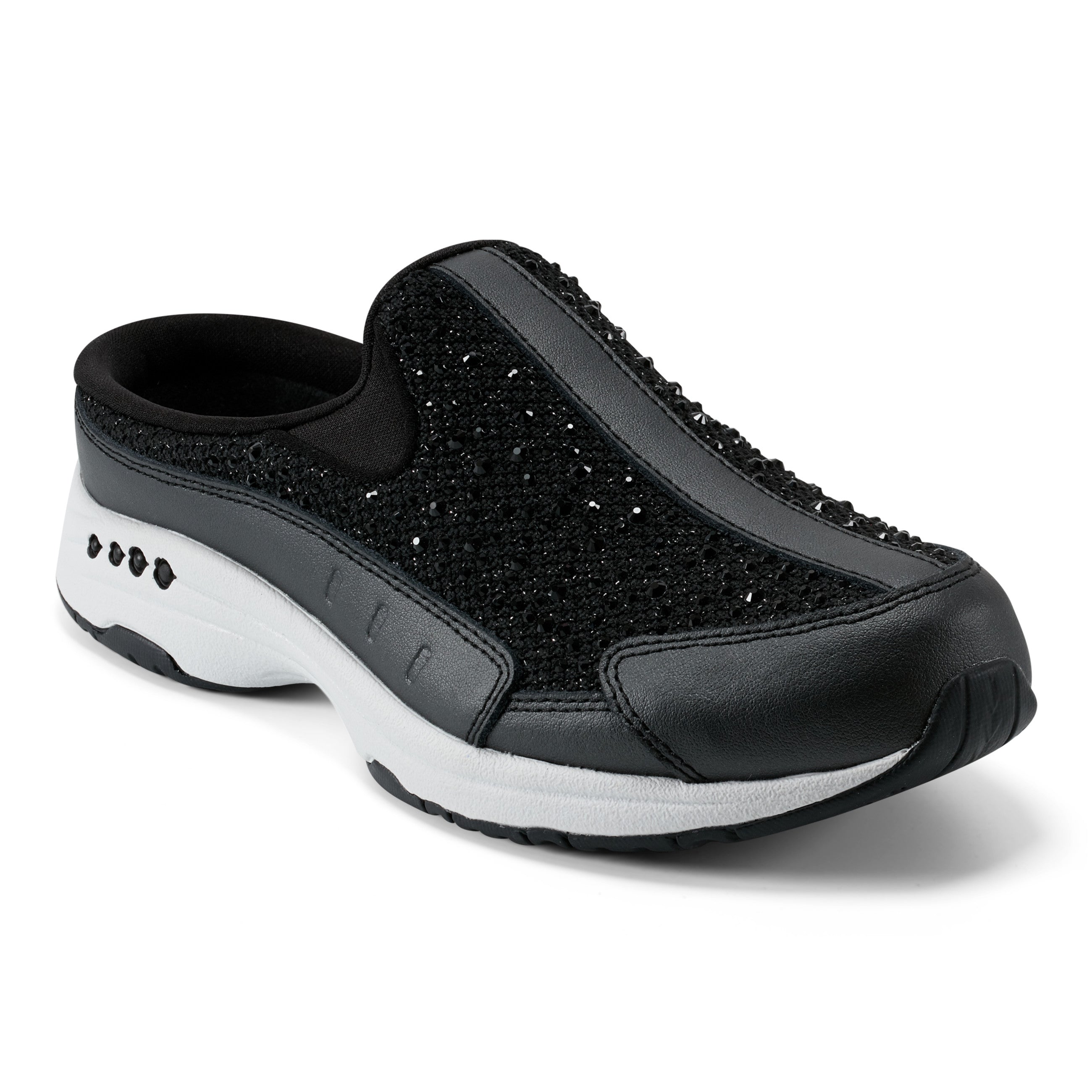 easy spirit Travelsparkle Clogs Black New Arrivals Shoes