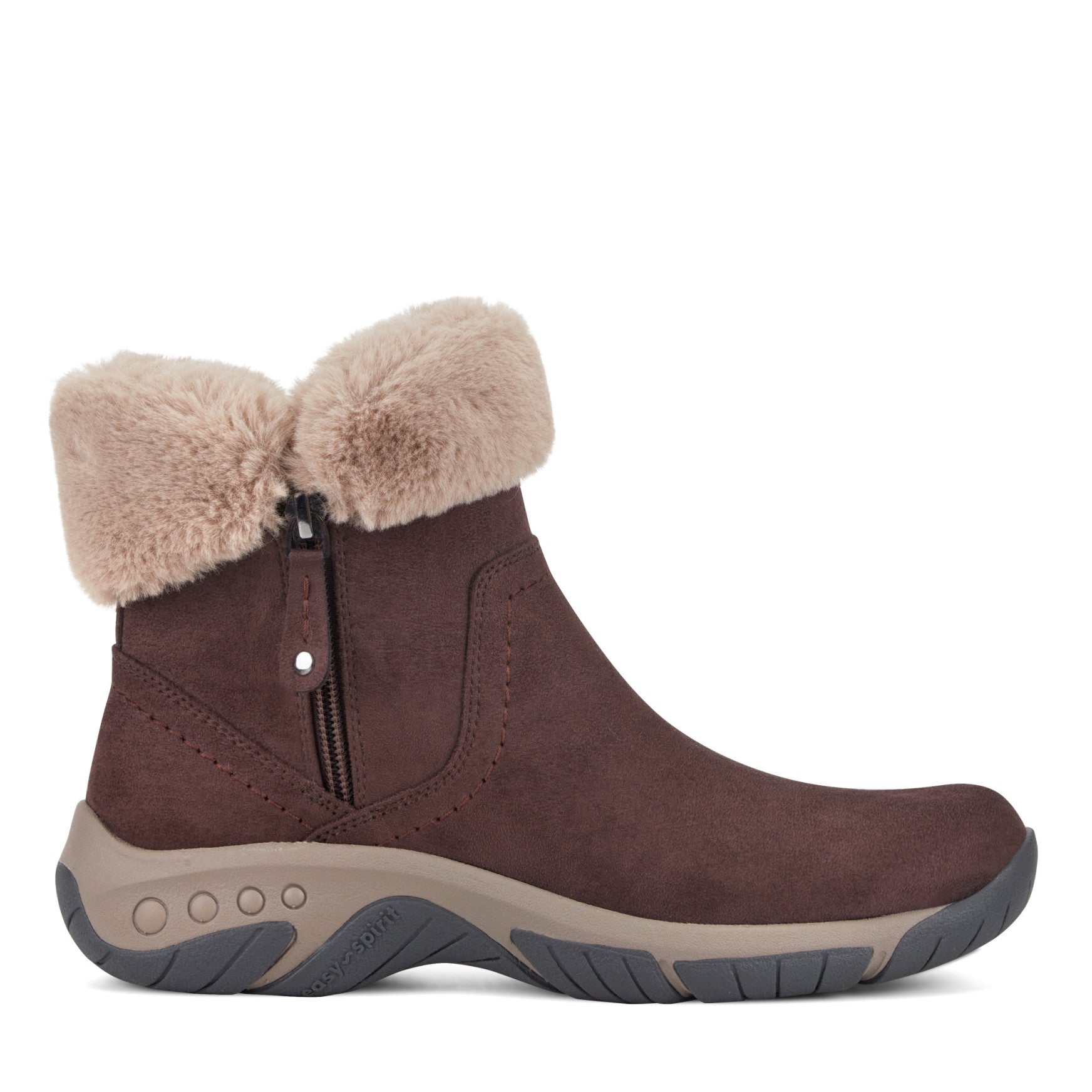 Wisteria Suede Cold Weather Booties