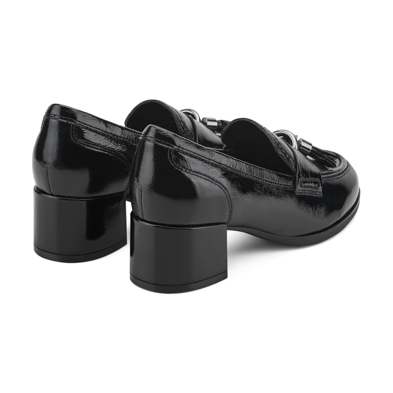 Irelyn Tassel Block Heel Loafers