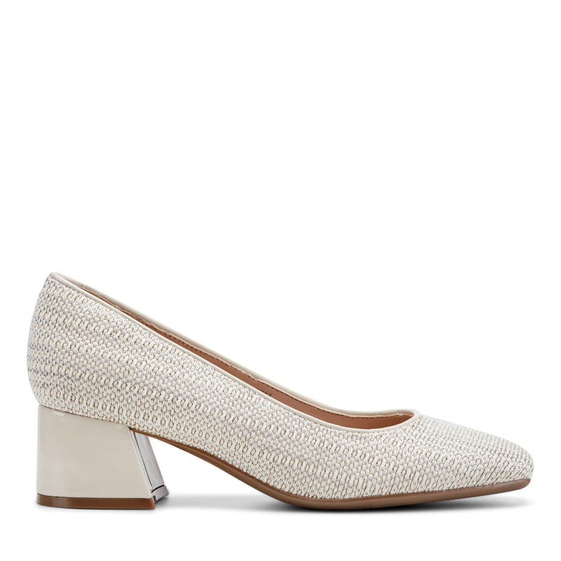 Easy Spirit - Women's - Marelyn Block Heel Dress Pumps - Ivory (Size 8) , Medium Width Easy Spirit - Women's - Marelyn Block Heel Dress Pumps - Ivory (Size 8) , Medium Width