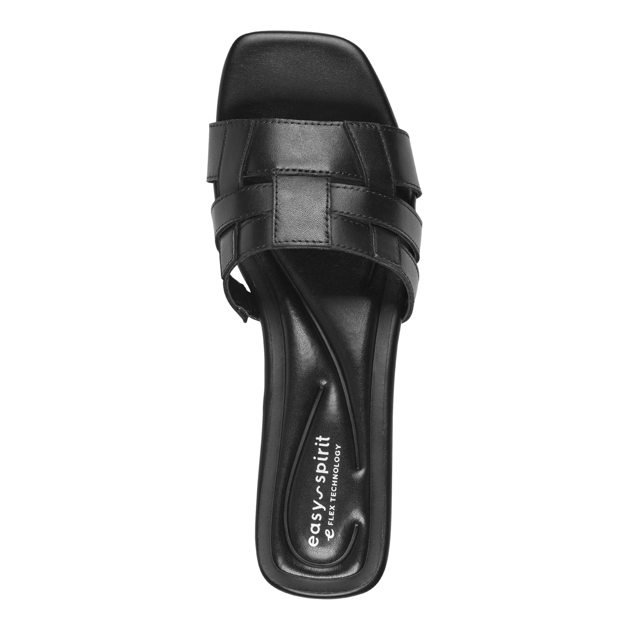 Easy Spirit - Women's - Galanti Leather Dress Sandals - Black (Size 12) , Medium Width Easy Spirit - Women's - Galanti Leather Dress Sandals - Black (Size 12) , Medium Width