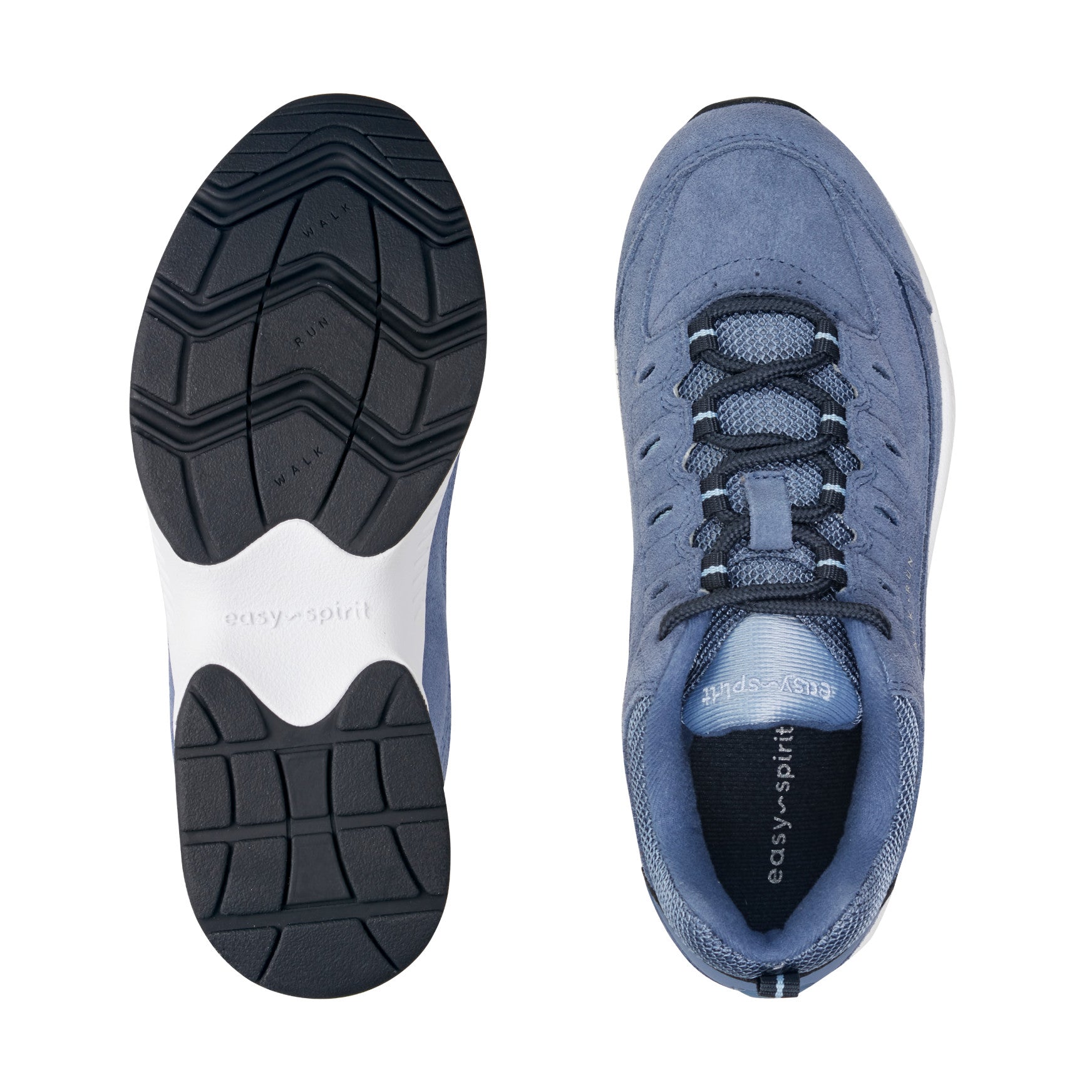 Women's Romy Walking Shoes - Medium Blue Suede | Easy Spirit