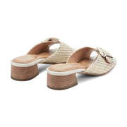 Rosalind Raffia Dress Sandals