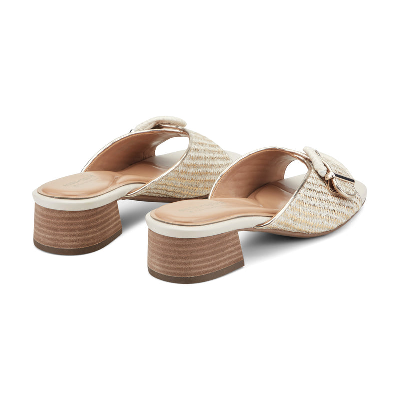 Rosalind Raffia Dress Sandals