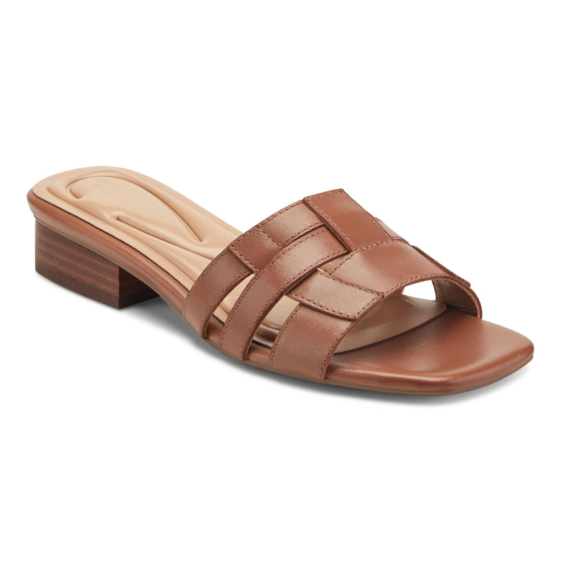 Galanti Leather Dress Sandals