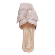 Girly Bow Slide Sandals