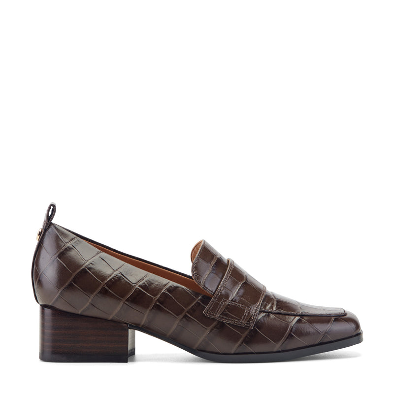 womens brown dress loafers TOMS Women's Cara Dark Leather Loafer, Brown, Size 5 Thoughtfully crafted with luxe materials and traditional penny loafer details Shop