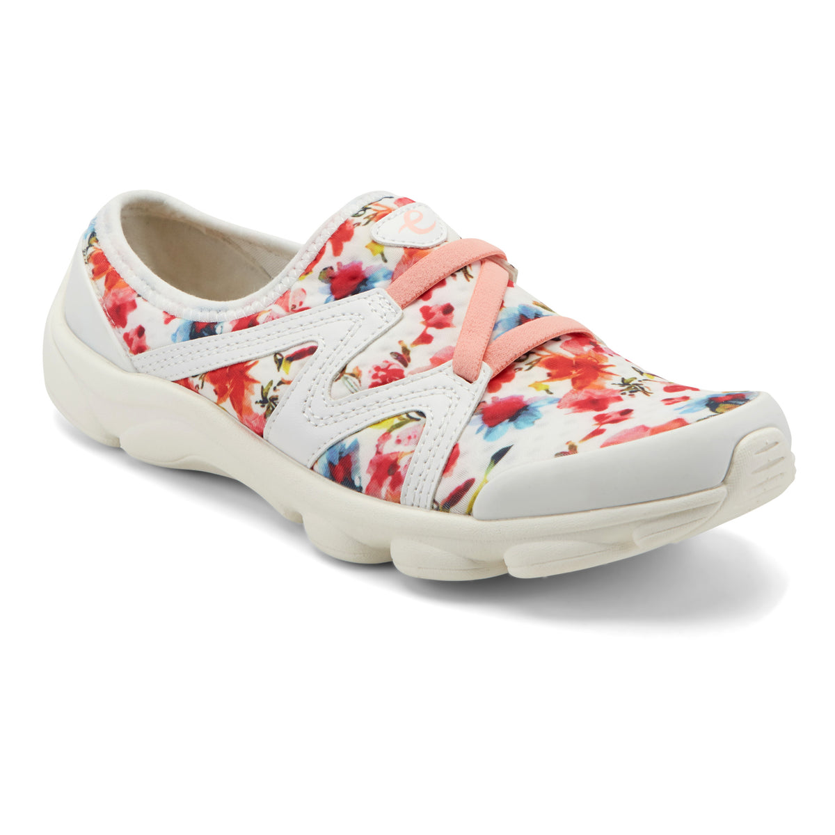 Women's Riptide Clogs - White/Red Floral Multi | Easy Spirit