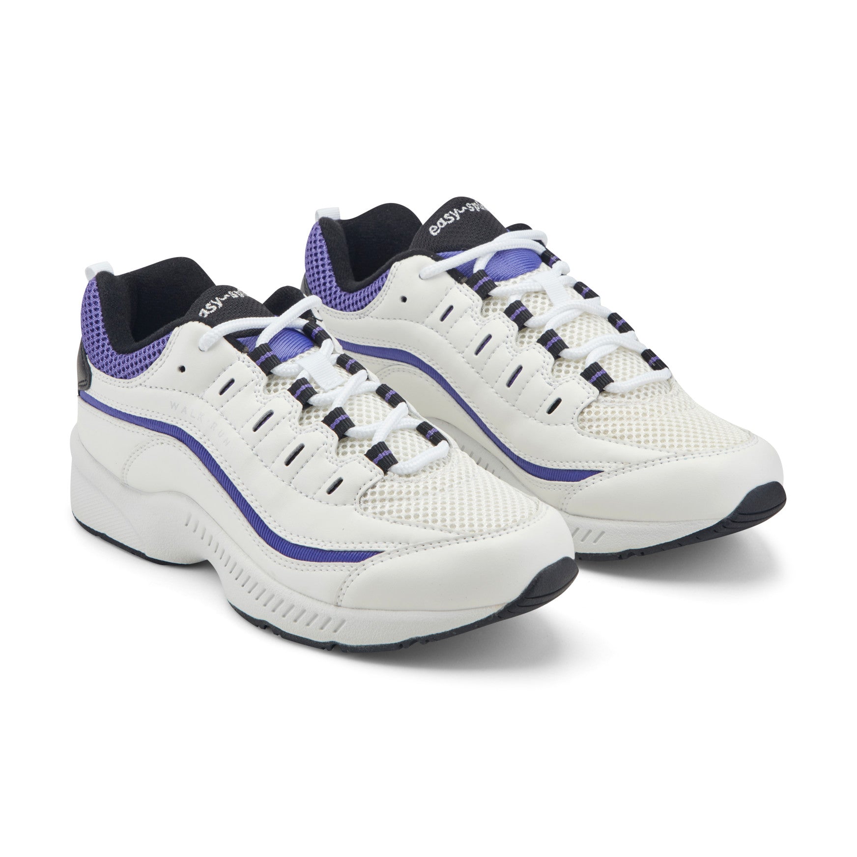 Women's Romy Walking Shoes - White/Purple | Easy Spirit